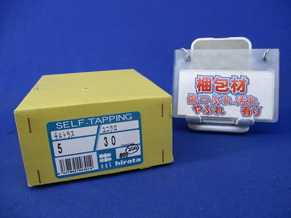 +Aトラス ユニクロ 十字穴付きタッピンねじ5×30(200本以上入) 型番不明