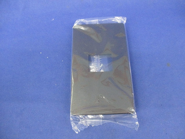 コンセントプレート 1コ用(4枚入)(マットブラック) WTL7001BK