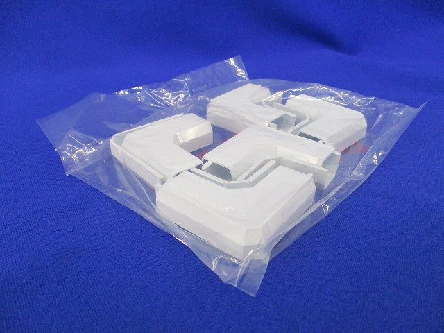 ニューエフモール付属品 マガリ1号(10個入×3)ホワイト SFMM-1