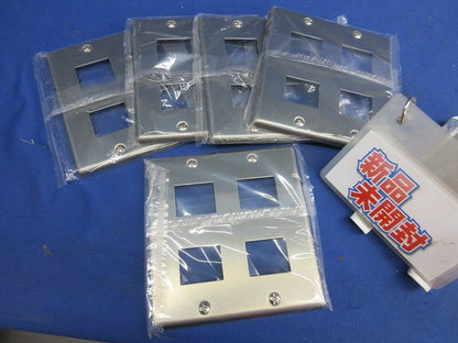 新金属プレート(4コ用)(5枚入) WN7504