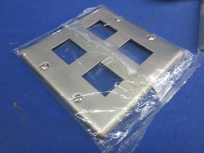 新金属プレート(4コ用)(5枚入) WN7504