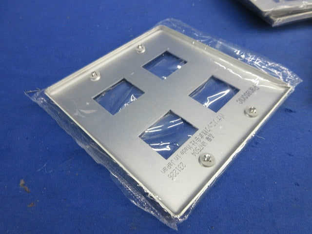 新金属プレート(4コ用)(5枚入) WN7504