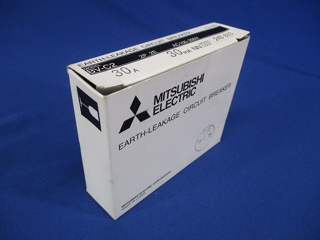 漏電遮断器 2P2E30A 30mA BV-C2