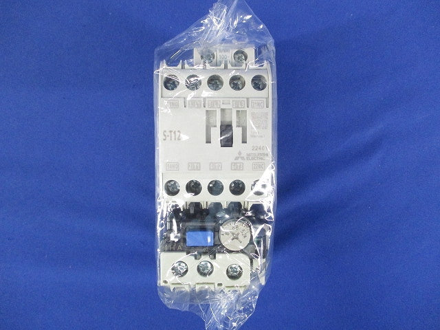 開放形電磁開閉器 交流操作形 6.6A(5.2-8A) MSO-T12BC-1.5KW- 200V-AC100V