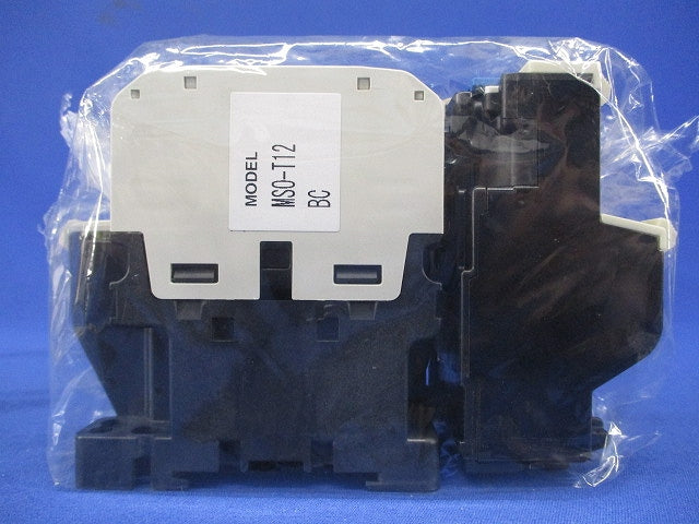 開放形電磁開閉器 交流操作形 6.6A(5.2-8A) MSO-T12BC-1.5KW- 200V-AC100V