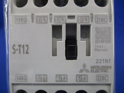 開放形電磁開閉器 交流操作形 3.6A(2.8-4.4AA) MSO-T12BC-0.75KW-200V-AC100V