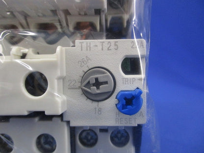電磁開閉器 22A(18-26A) MSO-T25BC-5.5KW-200V-AC100V