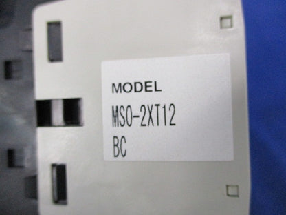 可逆式電磁開閉器200Ｖ 1.5kw MSO-2XT12-BC
