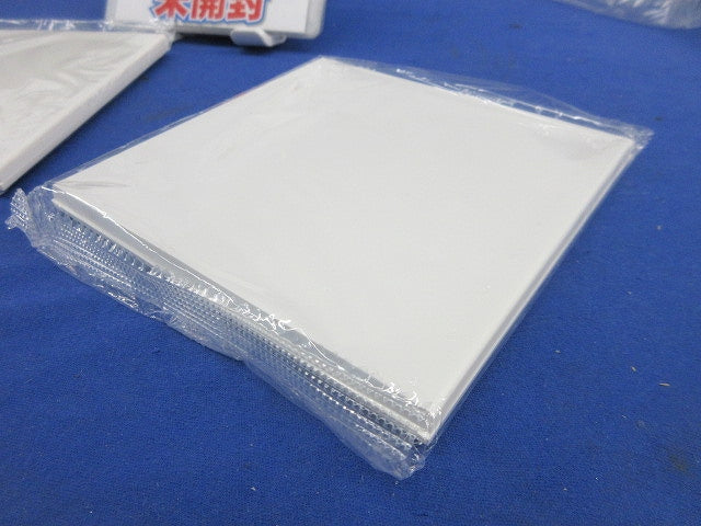 2連ブランクプレート(2個入)ピュアホワイト QWD-00