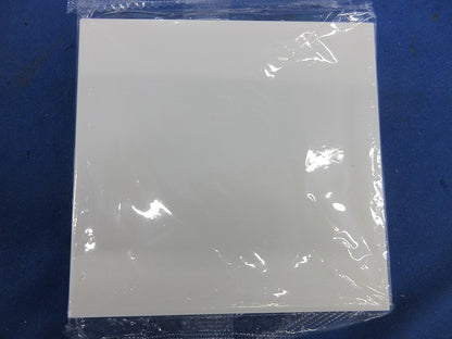 2連ブランクプレート(2個入)ピュアホワイト QWD-00