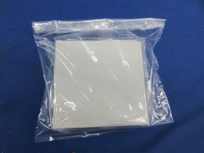 2連ブランクプレート(2個入)ピュアホワイト QWD-00