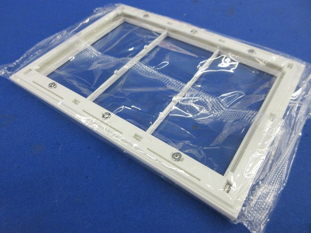 スイッチプレート3連用(3個入)(ピュアホワイト) QWP-3