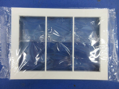 スイッチプレート3連用(3個入)(ピュアホワイト) QWP-3