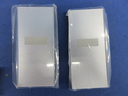 スイッチカバーセット(混在9枚入)(シルバー) WDG1611S他