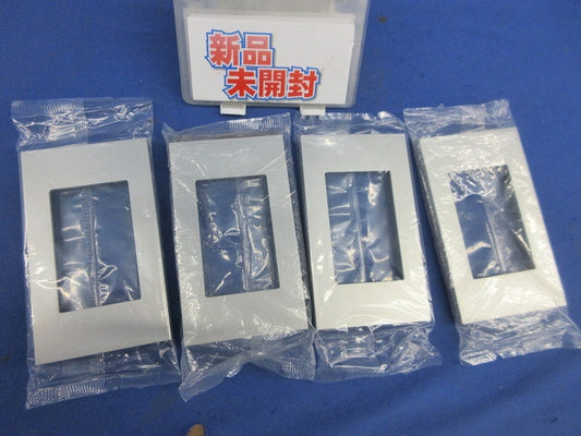 セレクトスイッチプレート1連用(4枚入)(シルバー) WTA8101