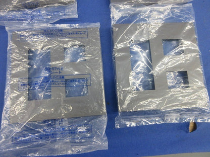 SO-STYLEプレートセット(混在4枚入)(マットグレー) WNS6005他