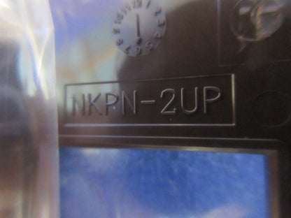 家具・機器用プレート 2個口(チョコ)(5個入) NKPN-2UP