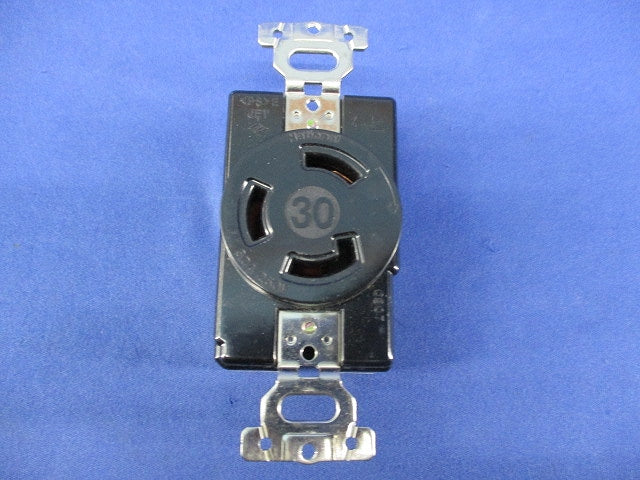 3P30A引掛埋込コンセント(ブラック) WF2331