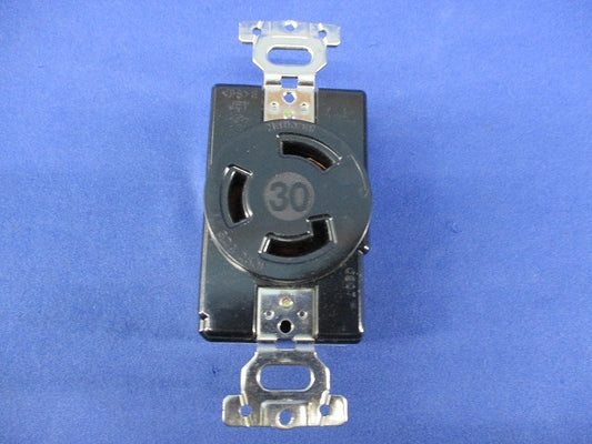 3P30A引掛埋込コンセント(ブラック) WF2331