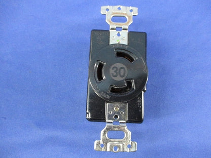 3P30A引掛埋込コンセント(ブラック) WF2331