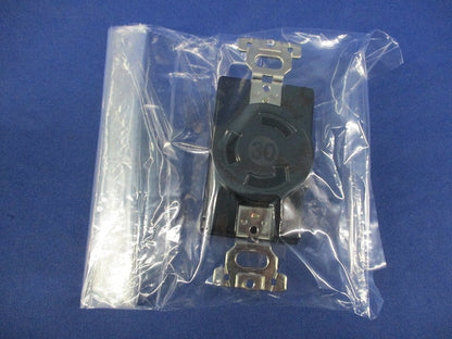 3P30A引掛埋込コンセント(ブラック) WF2331