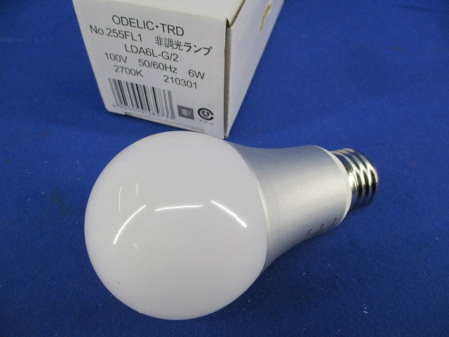 LED電球一般型 非調光ランプE26 電球色 LDA6L-G/2