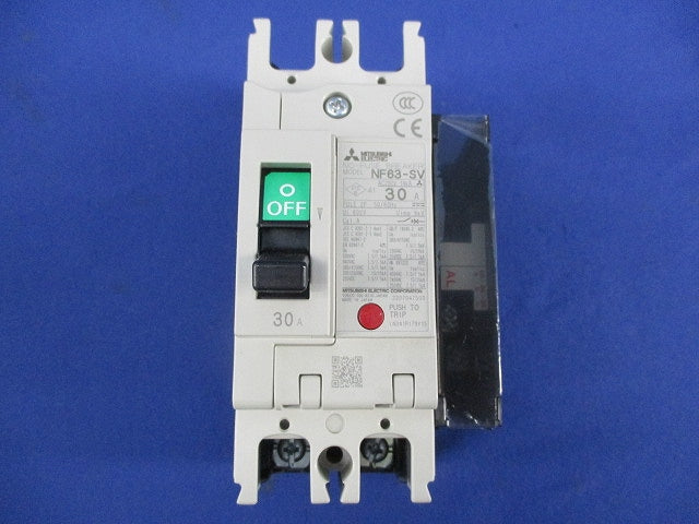 ノーヒューズブレーカ 2P30A(アラームスイッチ付) NF63-SV