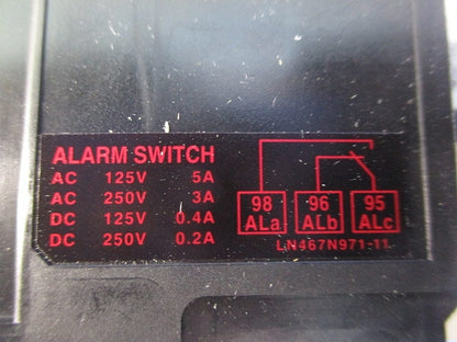 ノーヒューズブレーカ 3P30A(アラームスイッチ付) NF63-SV