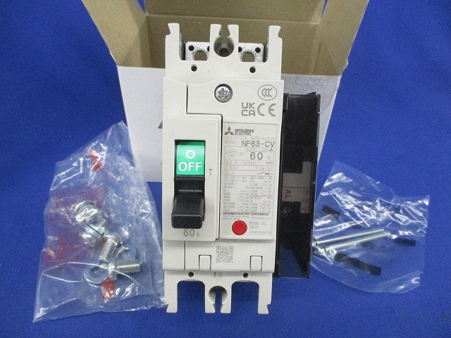 ノーヒューズブレーカ2P60A NF63-CV