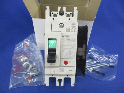 ノーヒューズブレーカ2P60A NF63-CV
