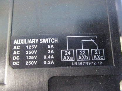ノーヒューズブレーカ 2P40A(アラームスイッチ付) NF63-SV