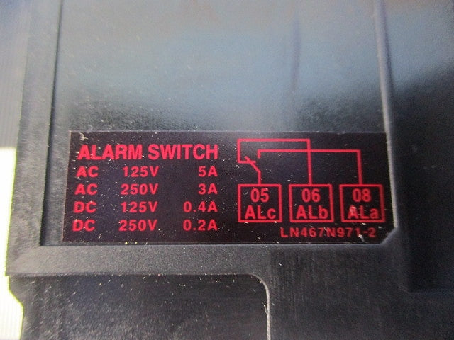 ノーヒューズブレーカ 2P40A(アラームスイッチ付) NF63-SV