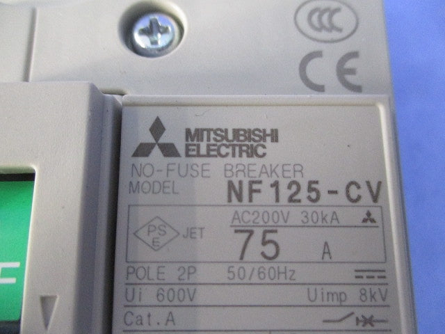 ノーヒュズブレーカ 2P75A NF125-CV