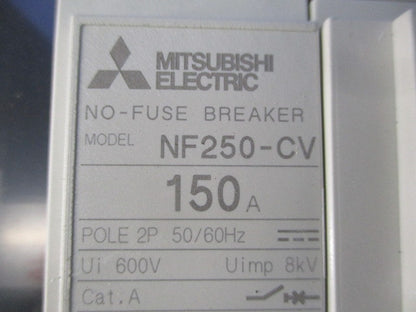 ノーヒューズブレーカ 2P150A NF250-CV