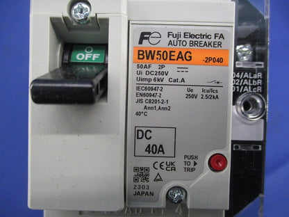 一般配線用オートブレーカ 2P40A BW50EAG-2P040