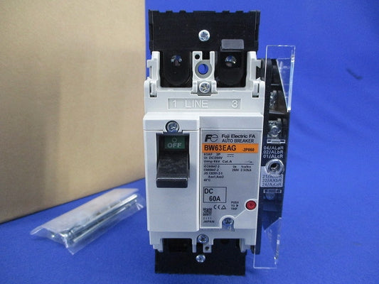 オートブレーカ2P60A(アラームスイッチ付) BW63EAG