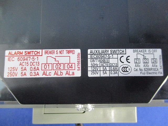 オートブレーカ2P60A(アラームスイッチ付) BW63EAG