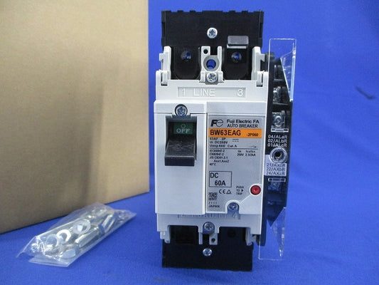 オートブレーカ2P60A(アラームスイッチ付) BW63EAG