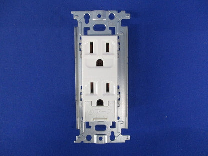 フルカラー埋込アースターミナル付接地ダブルコンセント WN11329