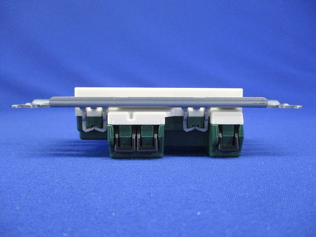 フルカラー埋込アースターミナル付接地ダブルコンセント WN11329