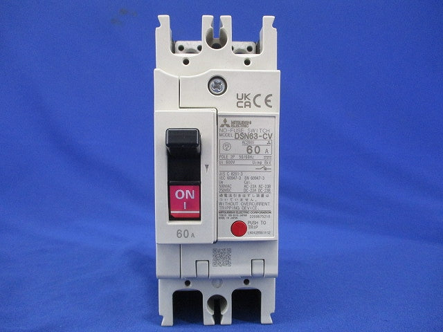 低圧遮断器 DSN63-CV2P60A