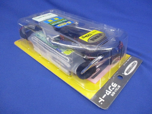 胴ベルト用ランヤード Gブレード ロープ式 TBL-AB-GB593SV-BK-B593SV-BK-N-BP