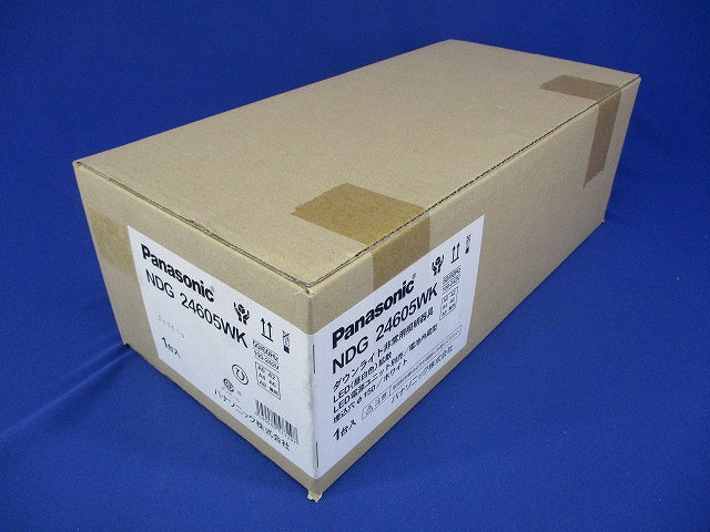 非常用照明器具 LEDダウンライト LED昼白色 電源別売 電池内蔵 NDG24605WK