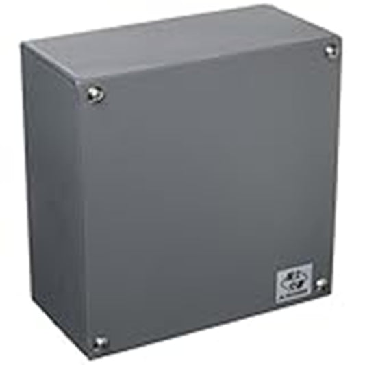 プルボックス 平蓋 国交省仕様 錆止め(アース付) 200x200x100 BE2010SG