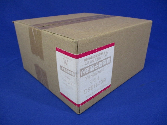 プルボックス 平蓋 国交省仕様 錆止め(アース付) 200x200x100 BE2010SG