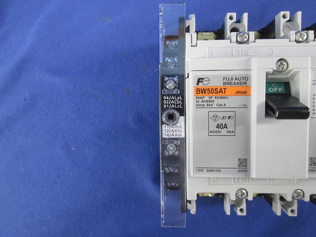 オートブレーカ3P40A BW50SAT-3P040