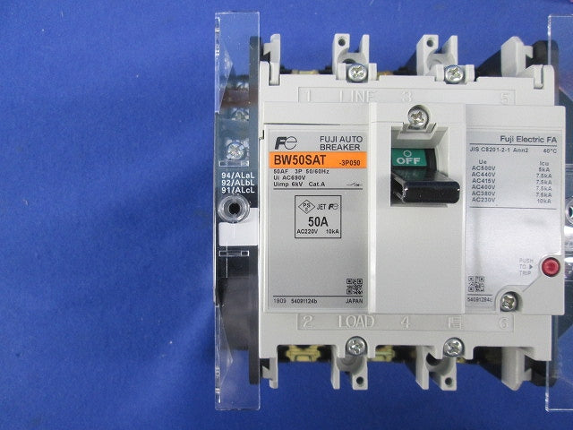 オートブレーカ3P50A BW50SAT-3P050