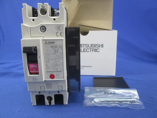 ノーヒューズブレーカ 2P30A(アラームスイッチ付) NF63-SV