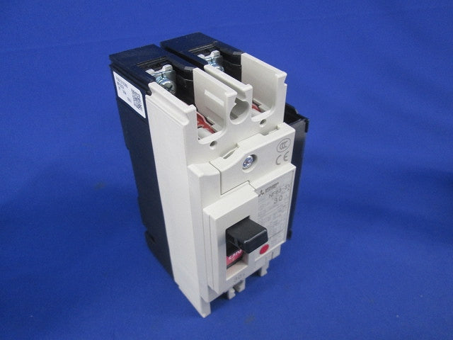 ノーヒューズブレーカ 2P30A(アラームスイッチ付) NF63-SV