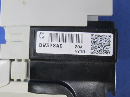 オートブレーカ2P20A BW32SAG-2P020